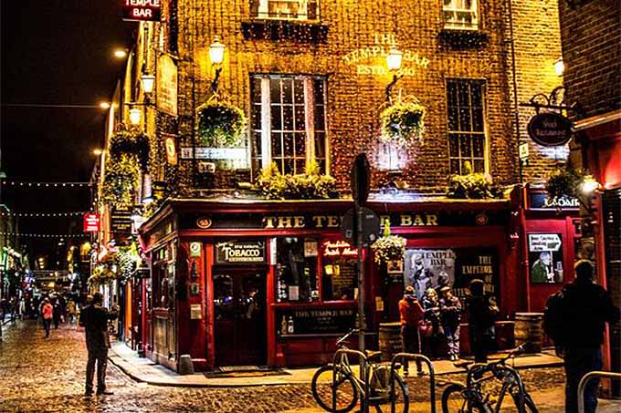 Temple Bar Dublin Irlande, que faire à Dublin pendant l'été