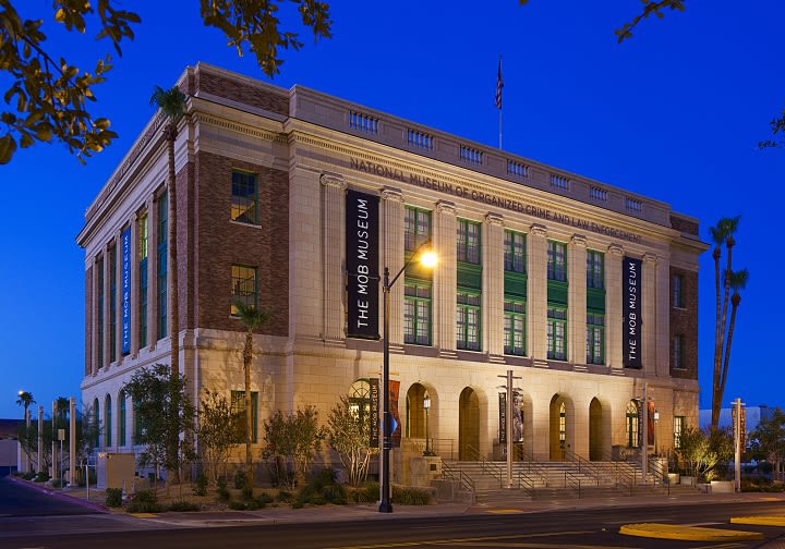 Mob Museum, Las Vegas. Los mejores museos de Las Vegas.