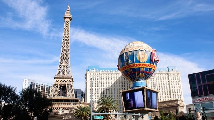 The Paris resort hotel in Las Vegas