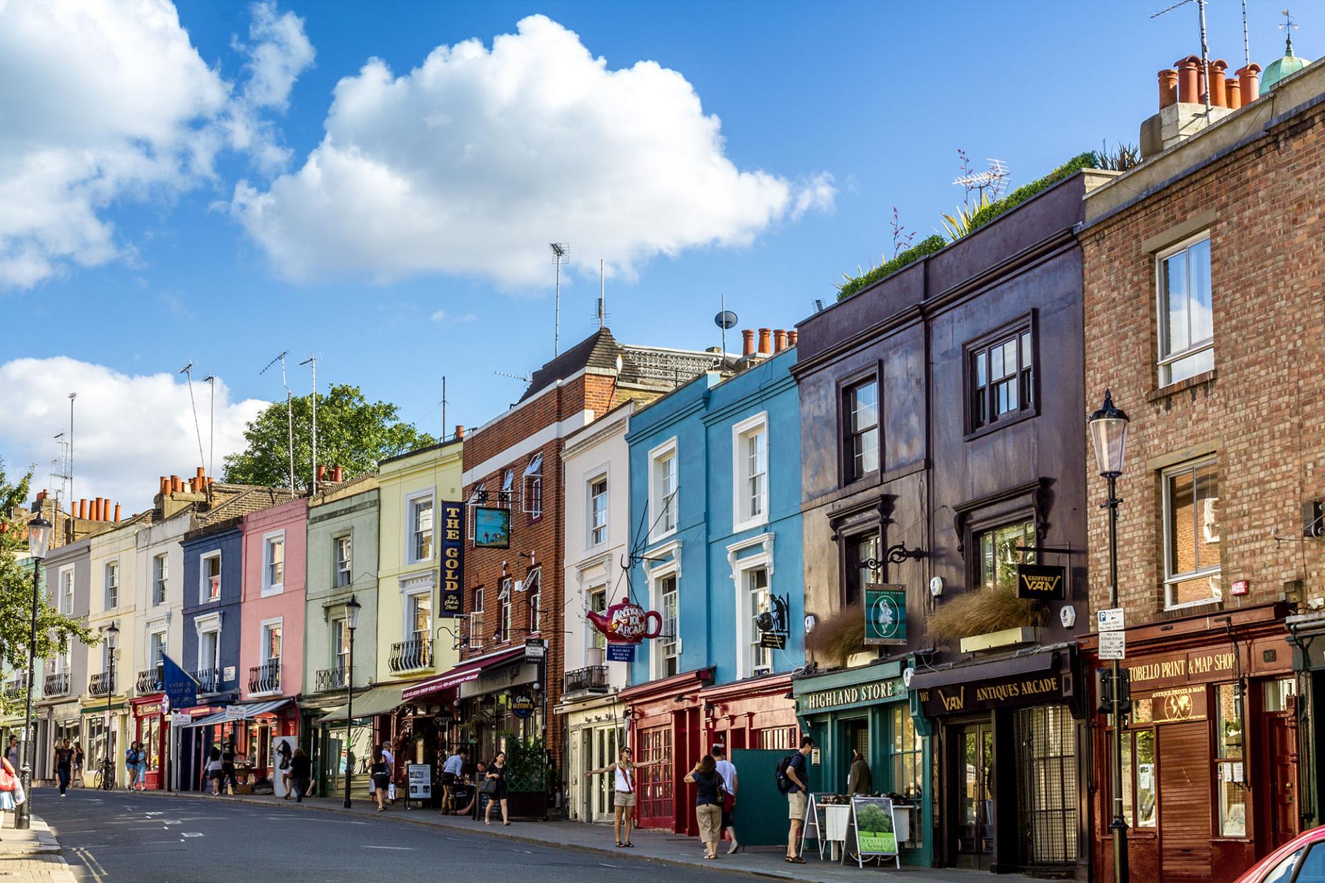 Où dormir à londres, notting hill, quartier de londres, hébergements famille