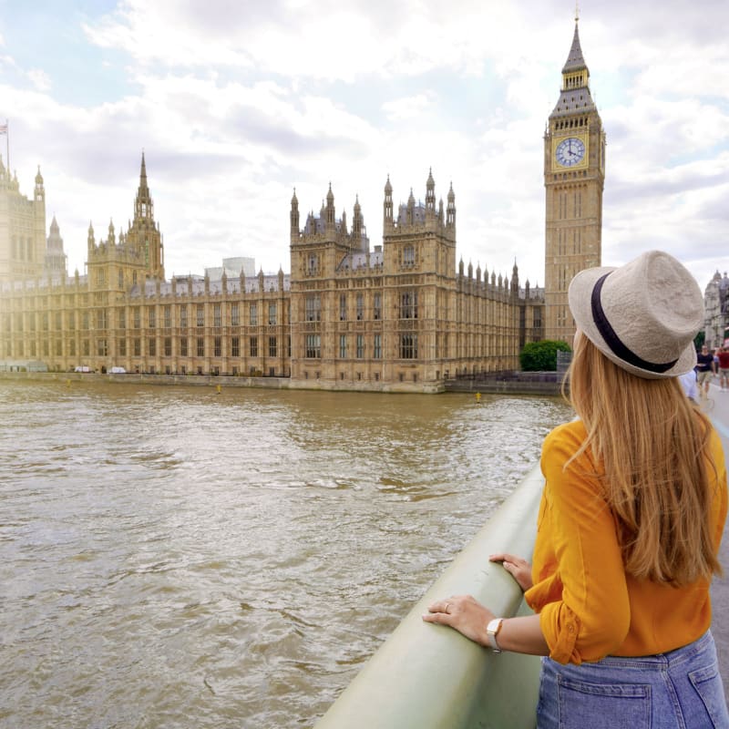 Palacio de Westminster. Los mejores monumentos de Londres. 