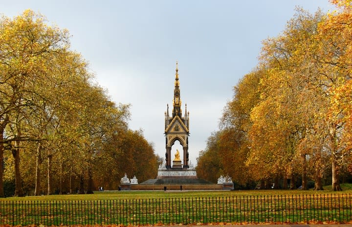 Albert Memorial en Hyde Park, Londres. Visitas imprescindibles en Londres.