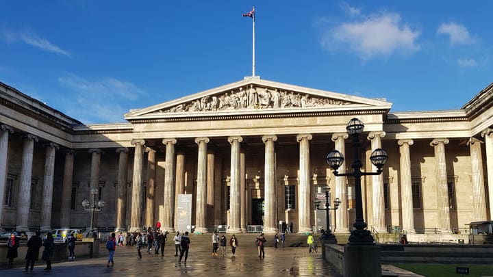 British Museum, Londres. Las atracciones más visitadas de Londres.
