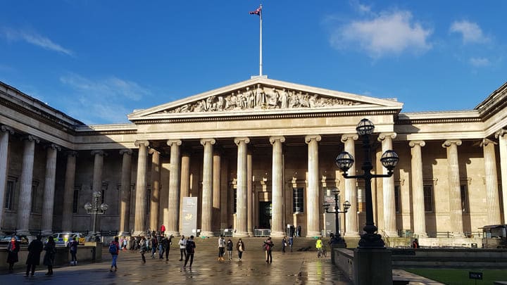 The British Museum in London