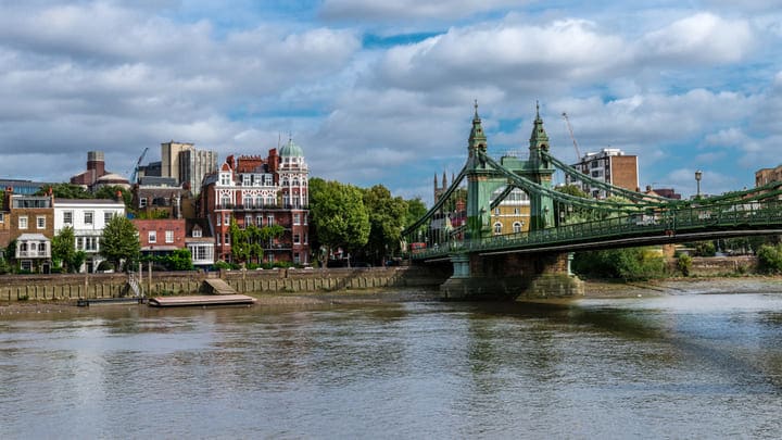 London's Hammersmith Bridge