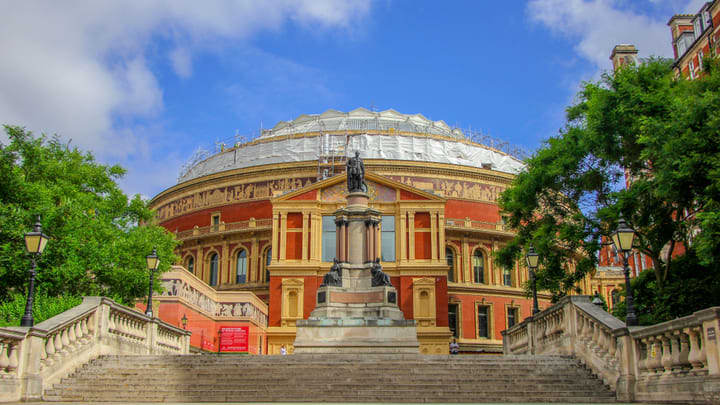 Royal Albert Hall, Londres. Las mejores atracciones en West London.