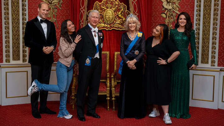 The Royal Family at Madame Tussauds London