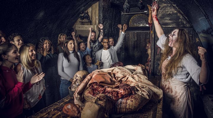 Gruesome goings on at the London Bridge Experience