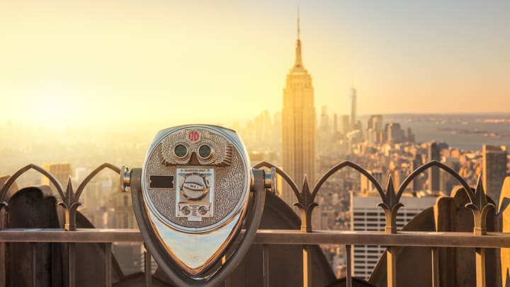 Viewfinder at Top of the Rock