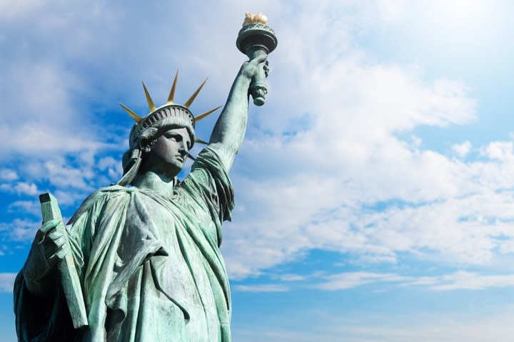 Estatua de la Libertad, Nueva York. Los principales monumentos de Nueva York.