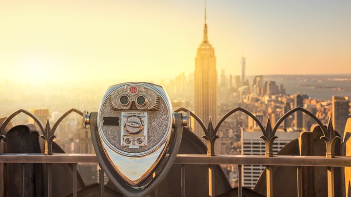 Ausblick vom Top of the Rock NY