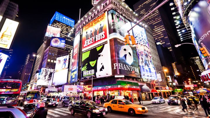 Visiter Times Square dans la grosse pomme, ville de New York, activités