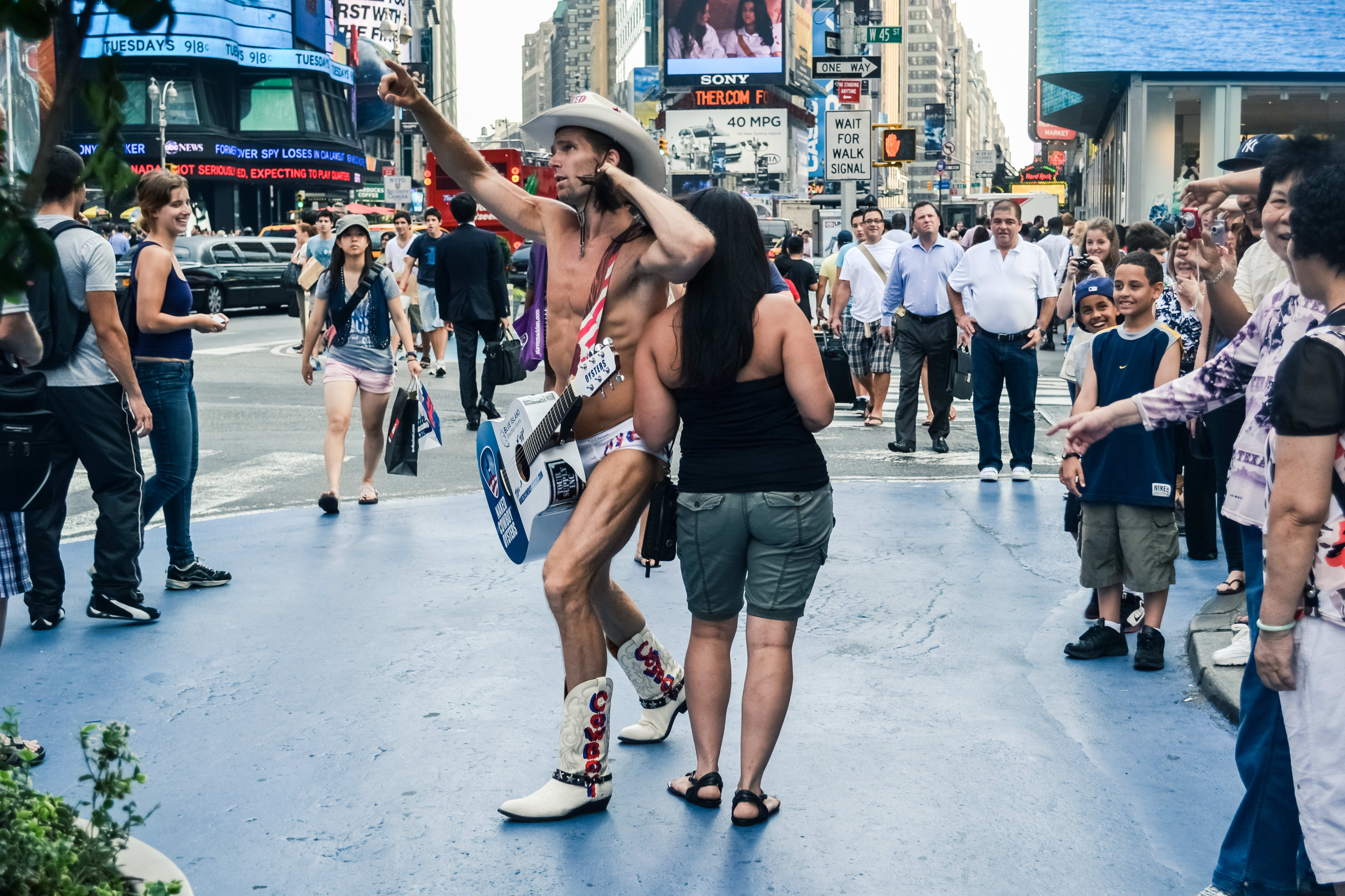 Times Square Cowboy Unterhaltung