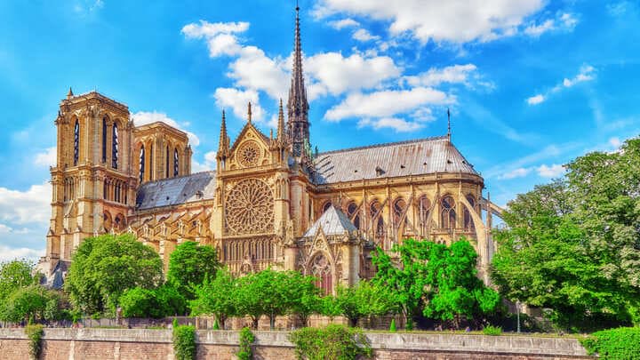 Catedral de Notre Dame. Itinerario de 5 días en París