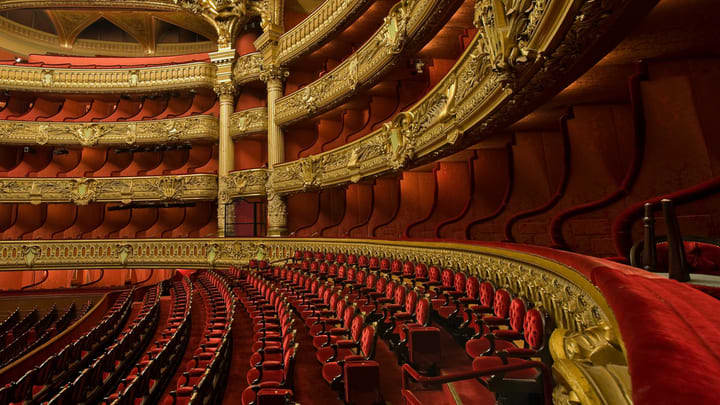 Ville de Paris, Opéra Garnier, Quartiers de Paris