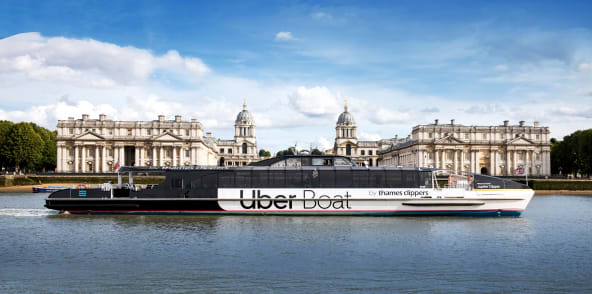 Uber 泰晤士河观光游船 (一日票)