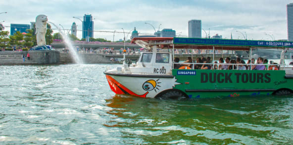 新加坡鸭子船（英语导览游）