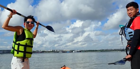 乌敏岛大自然皮划艇之旅