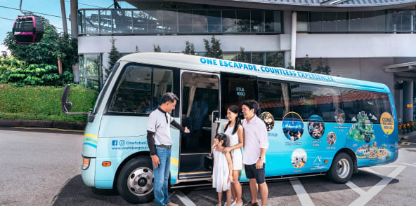 圣淘沙岛巴士之旅