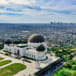 View of the Griffith Observatory and downtown LA.