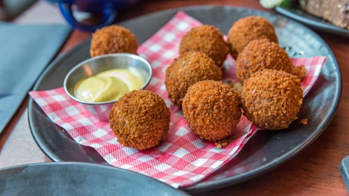 Image of Dining Table, Food, Fritters, 