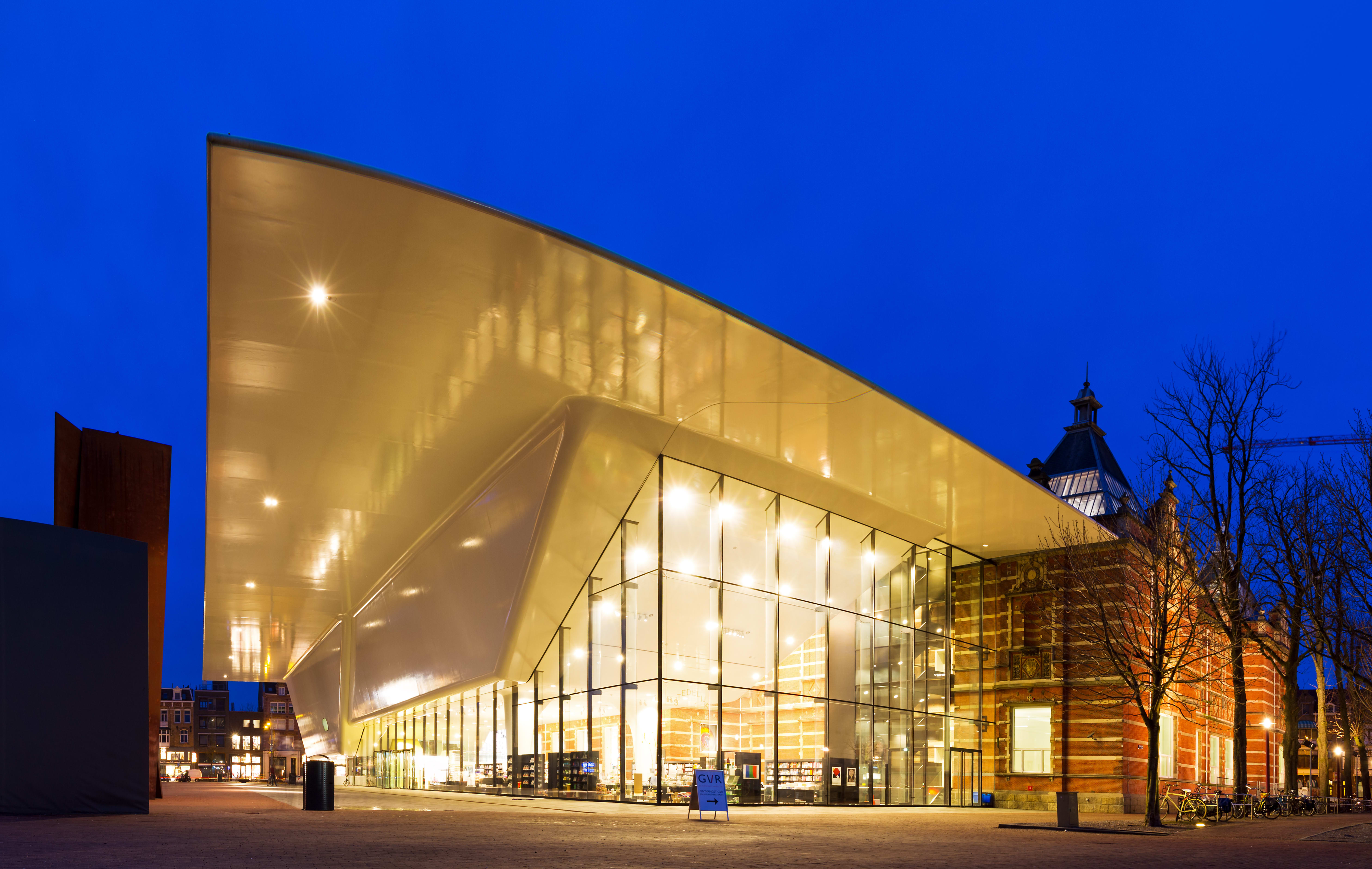 Image of Building, Office Building, Convention Center, Lighting, City, 