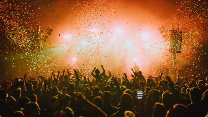 Image of Concert, Crowd, Person, Urban, Lighting, Rock Concert, 