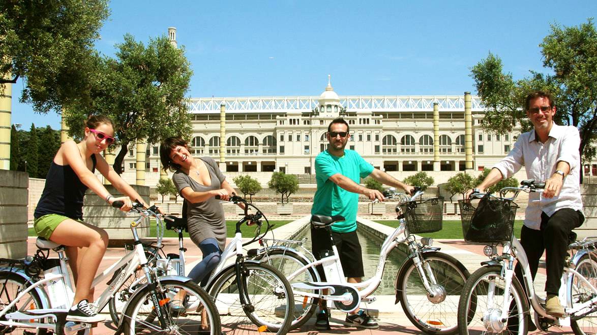 Image of People, Person, Adult, Male, Man, Bicycle, Vehicle, Female, Woman, Boy, Teen, Wheel, 