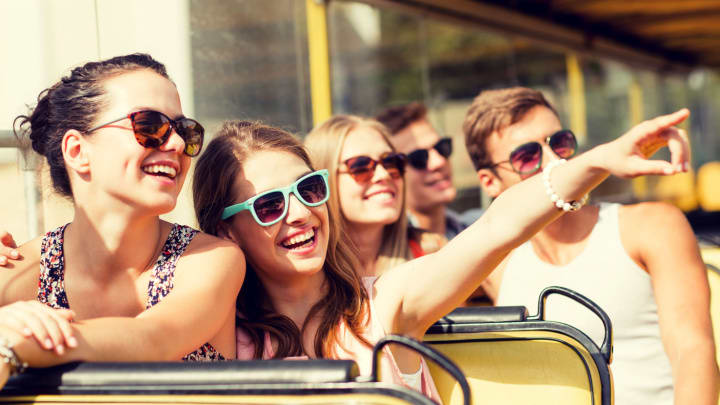 Image of Accessories, Sunglasses, Female, Girl, Person, Teen, Adult, Woman, Head, Face, 