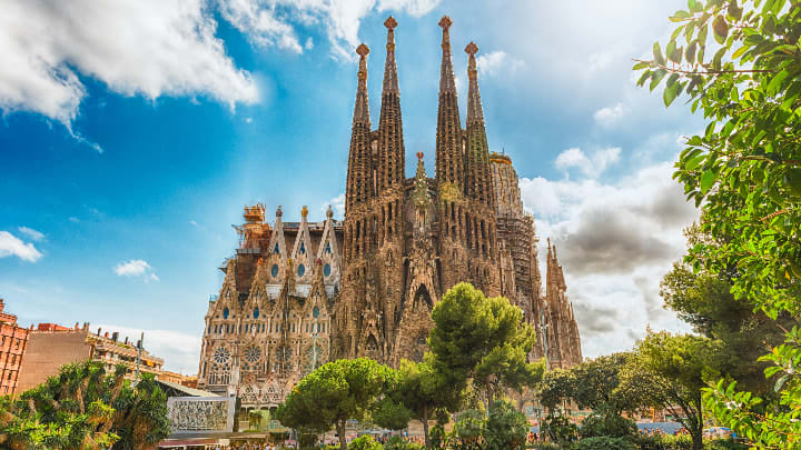 Image of Church, Landmark, La Sagrada Familia, 