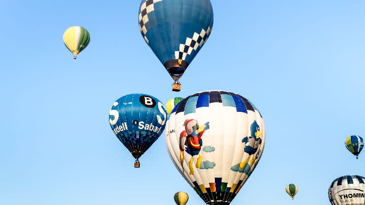 Image of Balloon, Aircraft, Vehicle, 