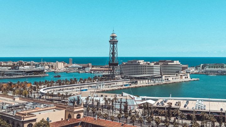 Image of Cityscape, Urban, Water, Waterfront, City,