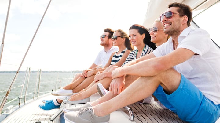 Image of Vehicle, Yacht, Face, Head, Person, People, Happy, Adult, Male, Man, 