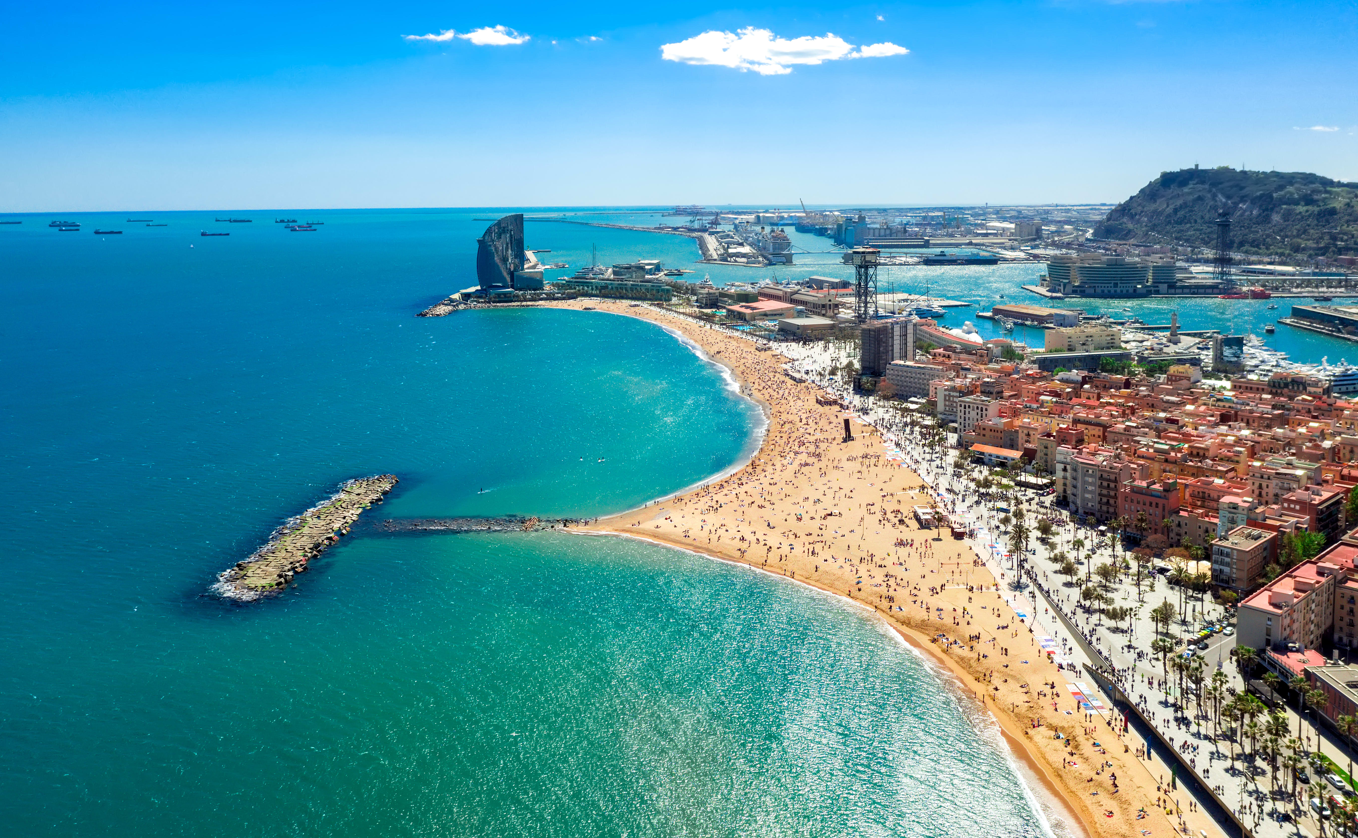 Image of Nature, Outdoors, Sea, Water, Shoreline, Coast, Building, Aerial View,