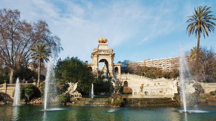 Image of Fountain, Water, Arch, 