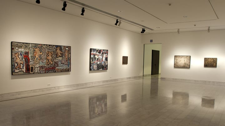 Image of Art, Floor, Flooring, Art Gallery, 