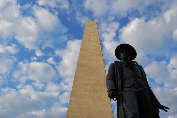 Image of Monument, Adult, Male, Man, Person, Glove, 