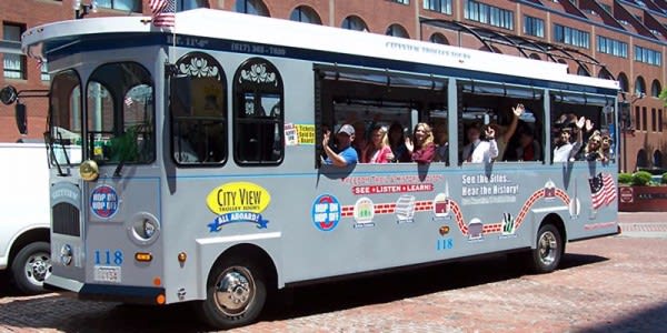 Image of Bus, Vehicle, Hat, Person, 