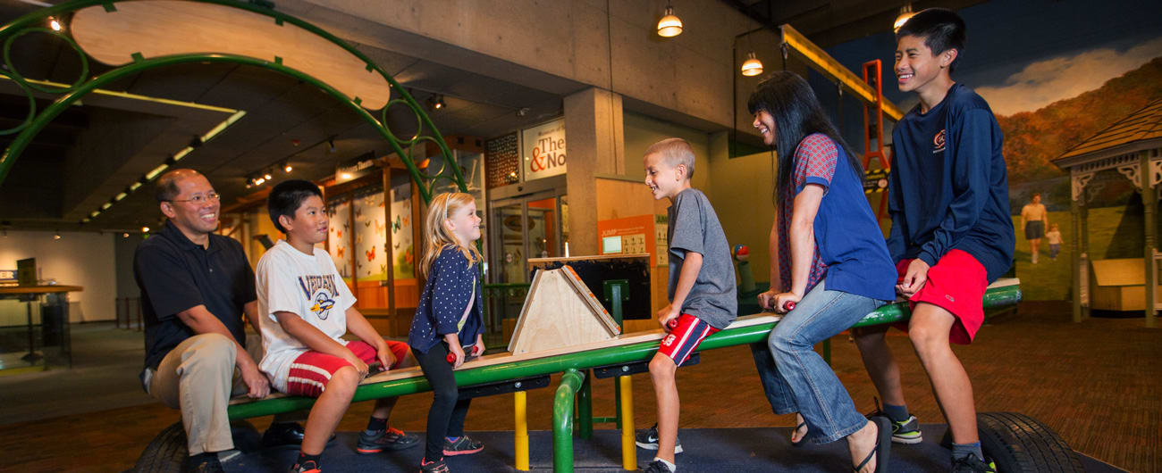 Image of Female, Girl, Person, Teen, Play Area, Adult, Male, Man, Boy, Child, Pants, Indoors, 