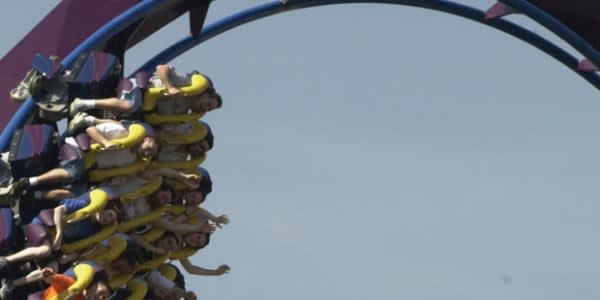 Image of Amusement Park, Fun, Roller Coaster, Glove, 