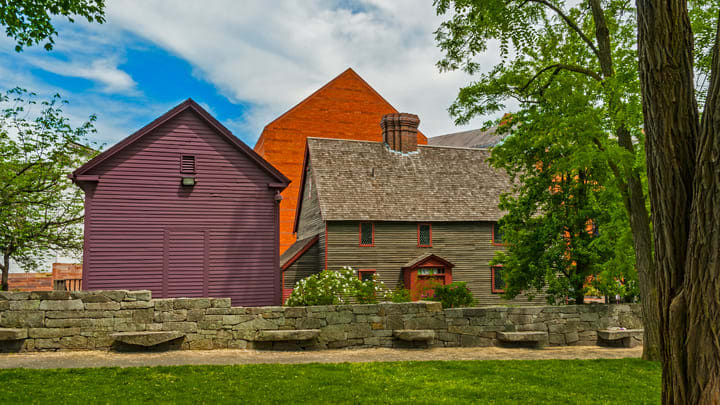Image of Cottage, House, Housing, Outdoors, Shelter, Grass, Tree, Nature, 