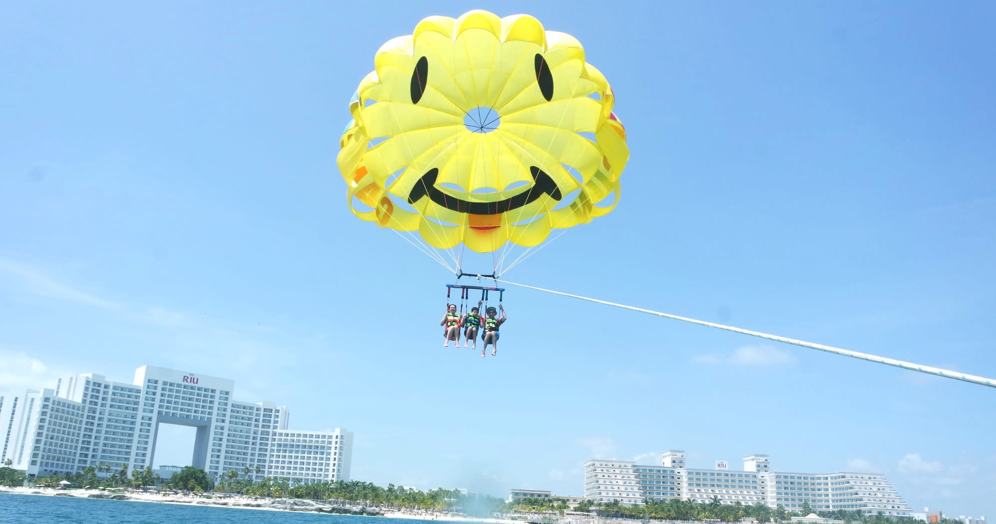 Image of Parachute, Person, City, 