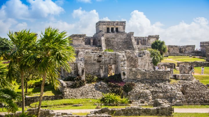Image of Ruins, Summer, Castle, Fortress, Person,