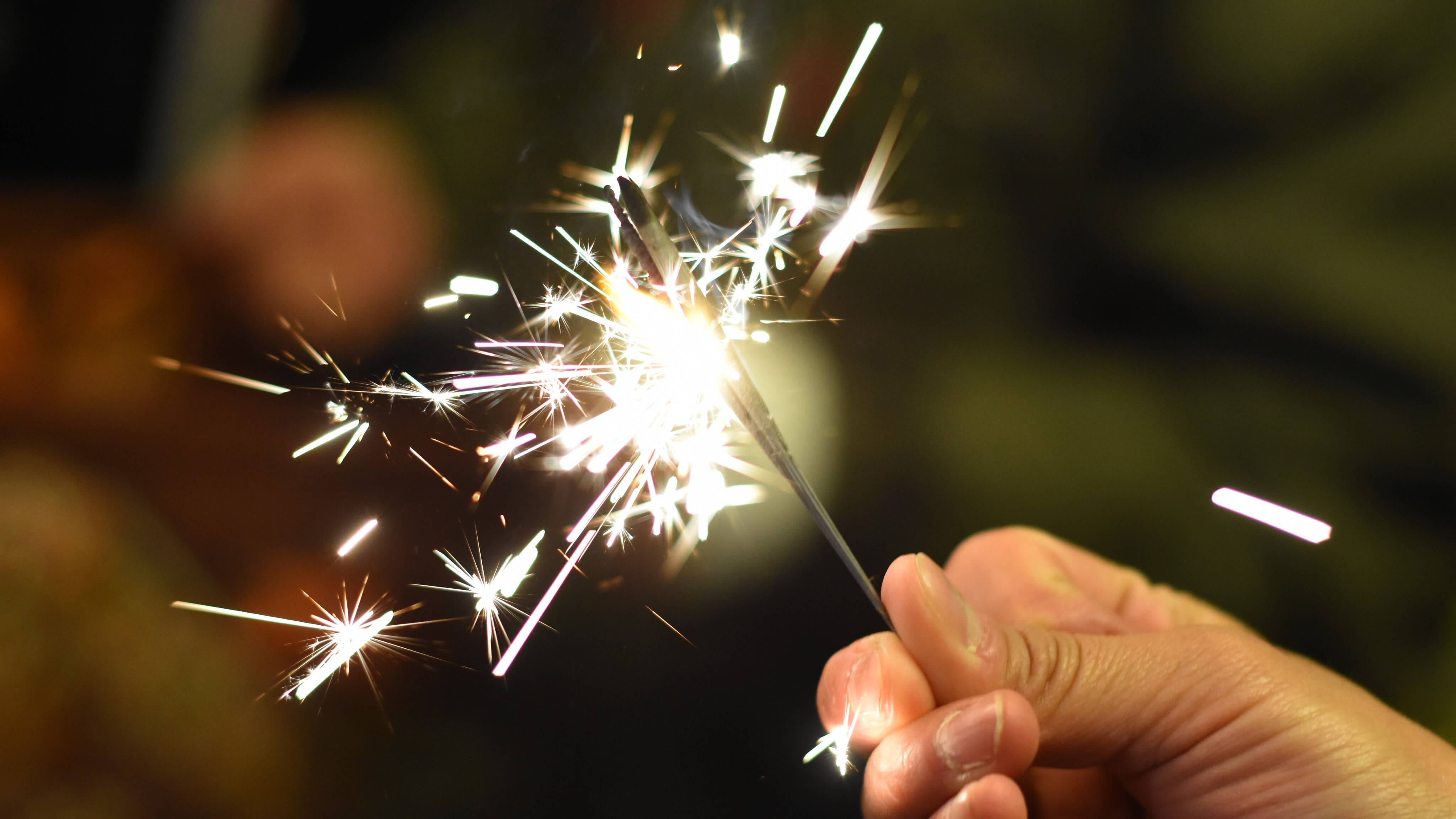 Image of Finger, Hand, Person, Fireworks, 