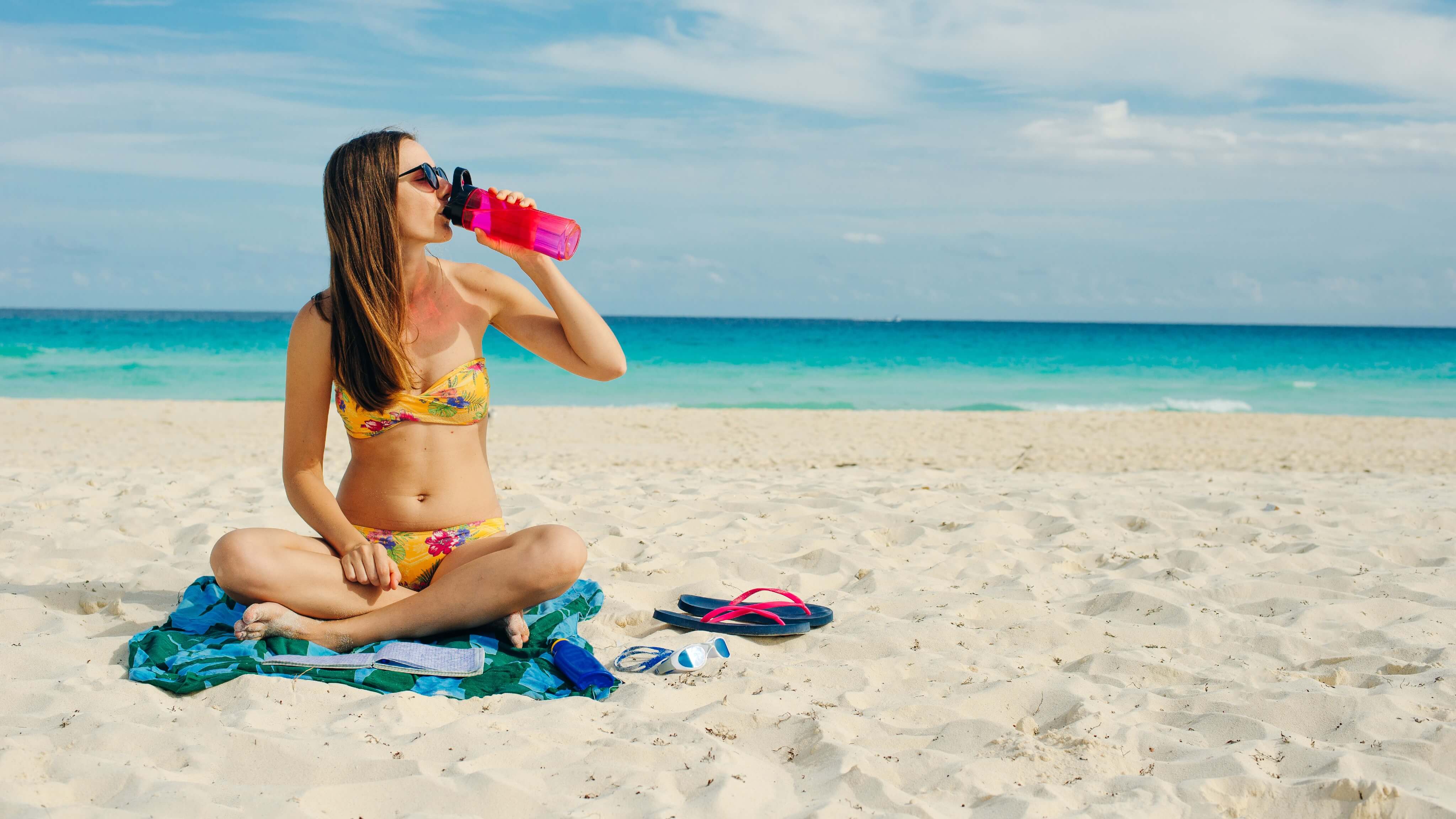 Image of Photography, Bottle, Shaker, Swimwear, 