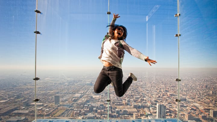 Image of Child, Female, Girl, Person, City, Urban, 