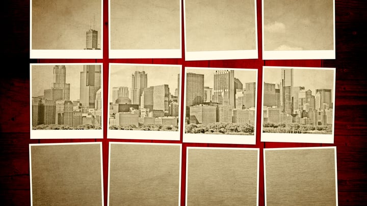 Image of City, Art, Collage, Metropolis, Urban, High Rise, Office Building, Condo, 