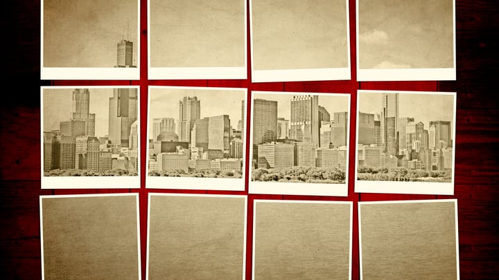 Image of City, Art, Collage, Metropolis, Urban, High Rise, Office Building, Condo,