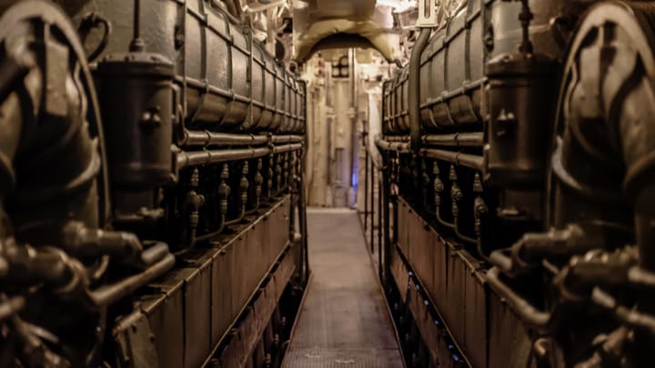 Image of Corridor, Indoors, Factory, 