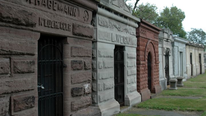 Image of Monastery, Brick, Graveyard, Outdoors, Crypt, 